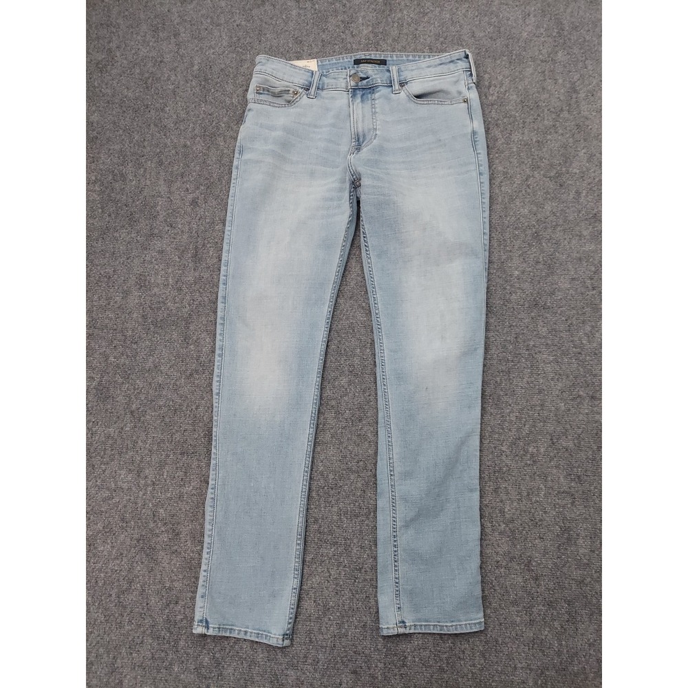 Abercrombie & Fitch Jeans Mens 29x30 Athletic Fit Blue Light Wash Stretch Denim